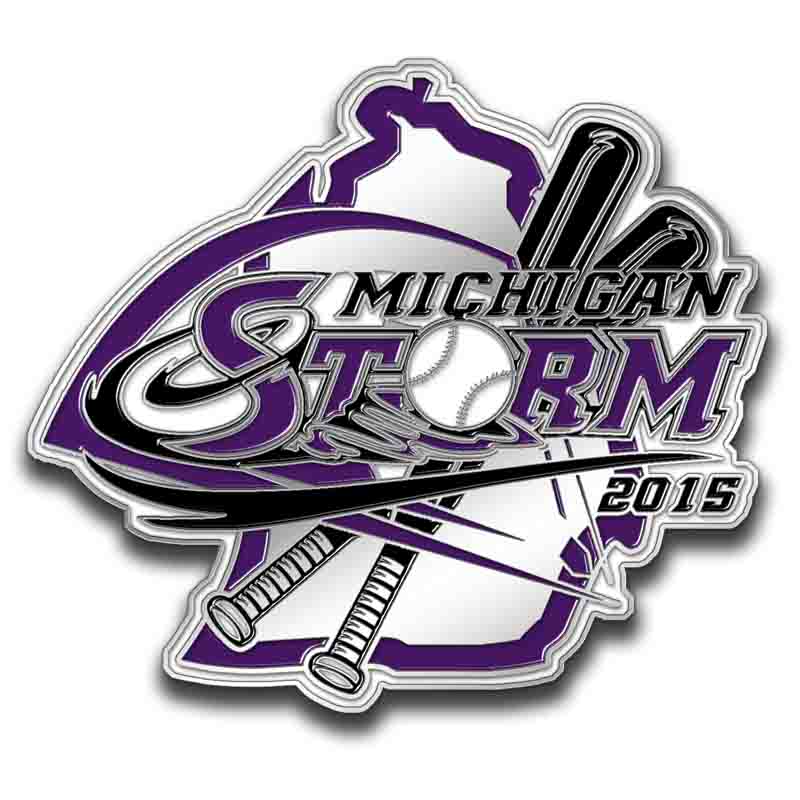 Silver Metal Tradingpin form eztradingpins.com