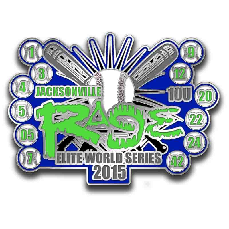 Silver Metal Tradingpin form eztradingpins.com