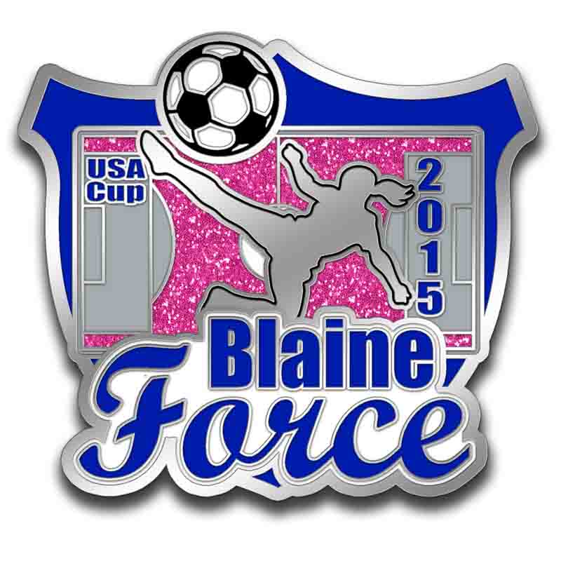 Silver Metal Tradingpin form eztradingpins.com