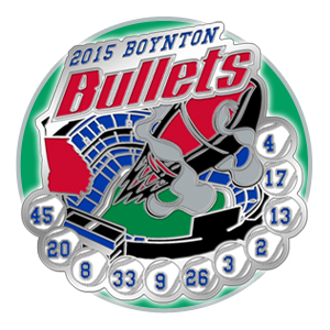 Silver Metal Tradingpin from eztradingpins.com